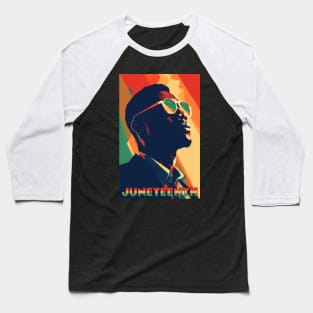 Juneteenth Jazz Baseball T-Shirt